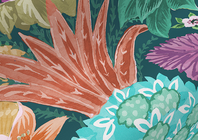 Kerala, Luau - Made to Measure Curtain - Image 4